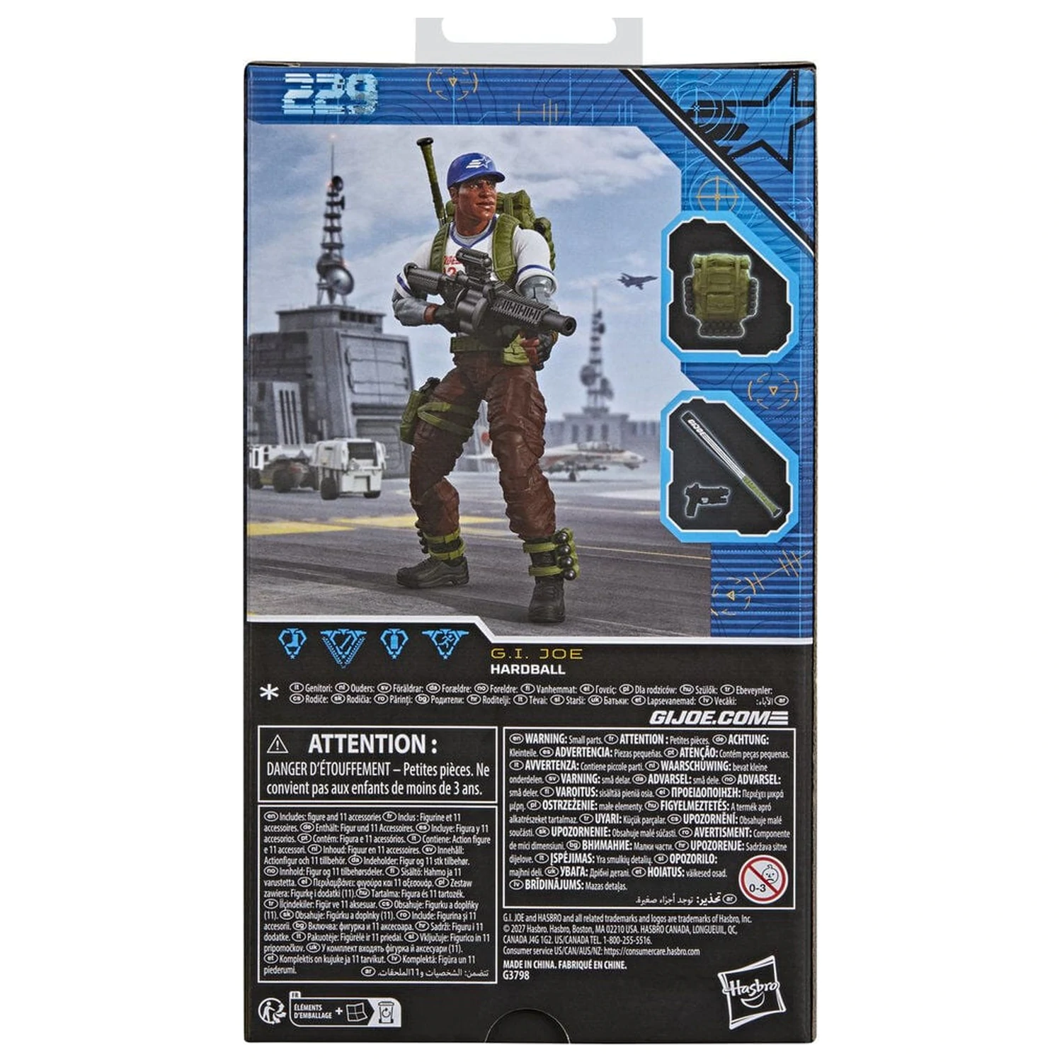 G.I. Joe Classified Series Hardball figúrka 15 cm produktová fotografia