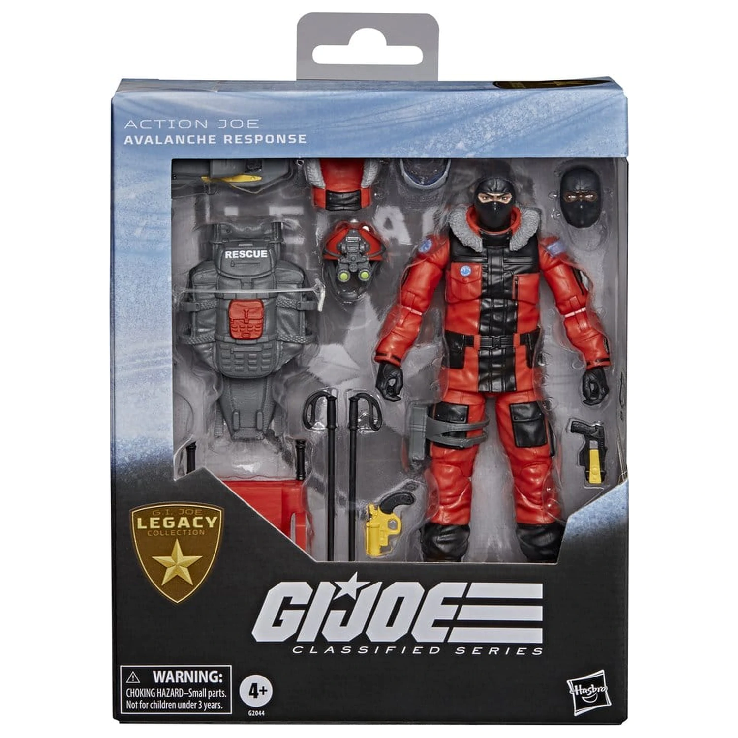 G.I. Joe Classified Series Legacy Collection akčná figúrka Action Joe - Avalanche Response 15 cm produktová fotografia