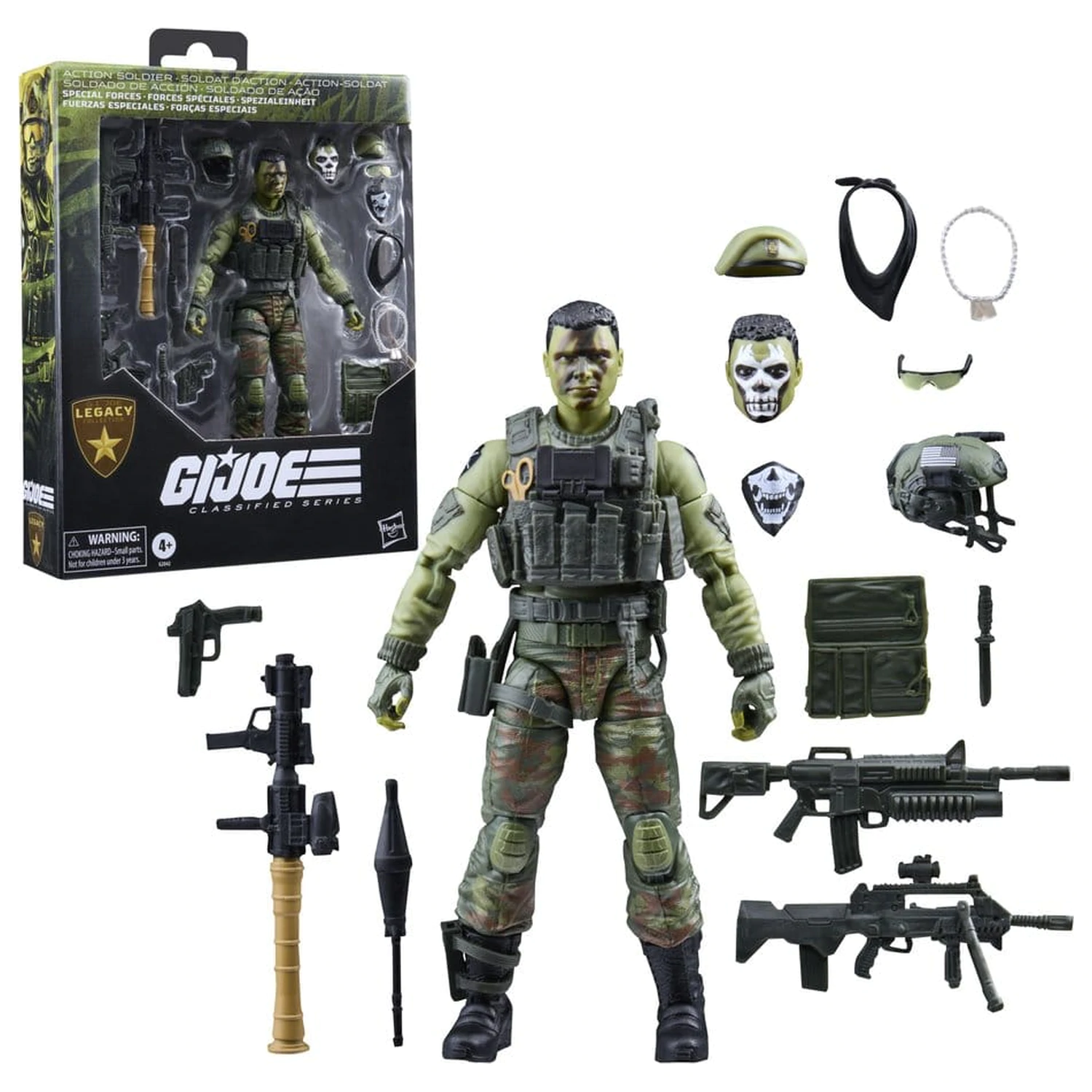 G.I. Joe Classified Series Legacy Collection akčná figúrka akčný vojak - špeciálne sily 15 cm produktová fotografia