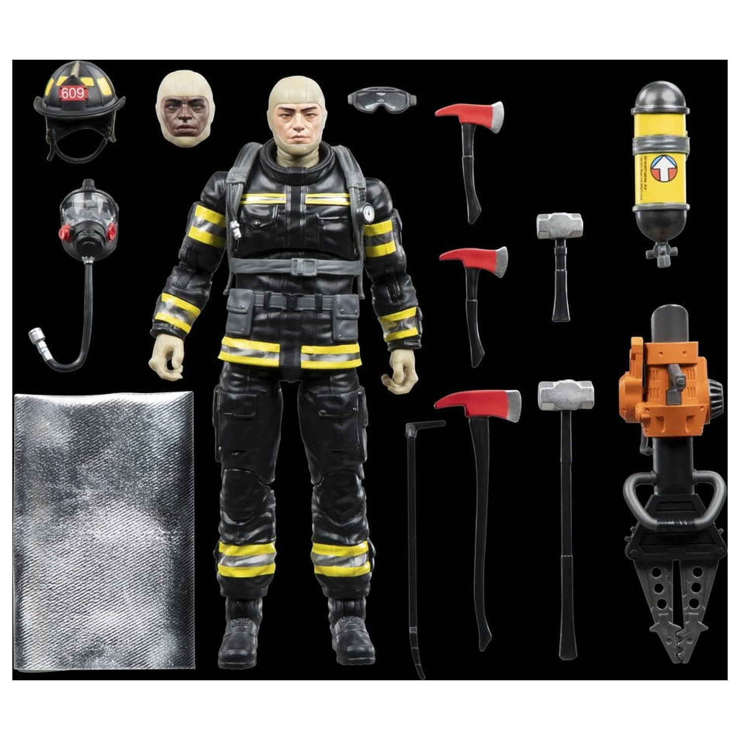 G.I. Joe Classified Series Legacy Collection akčná figúrka Search & Rescue Firefighter 15 cm produktová fotografia