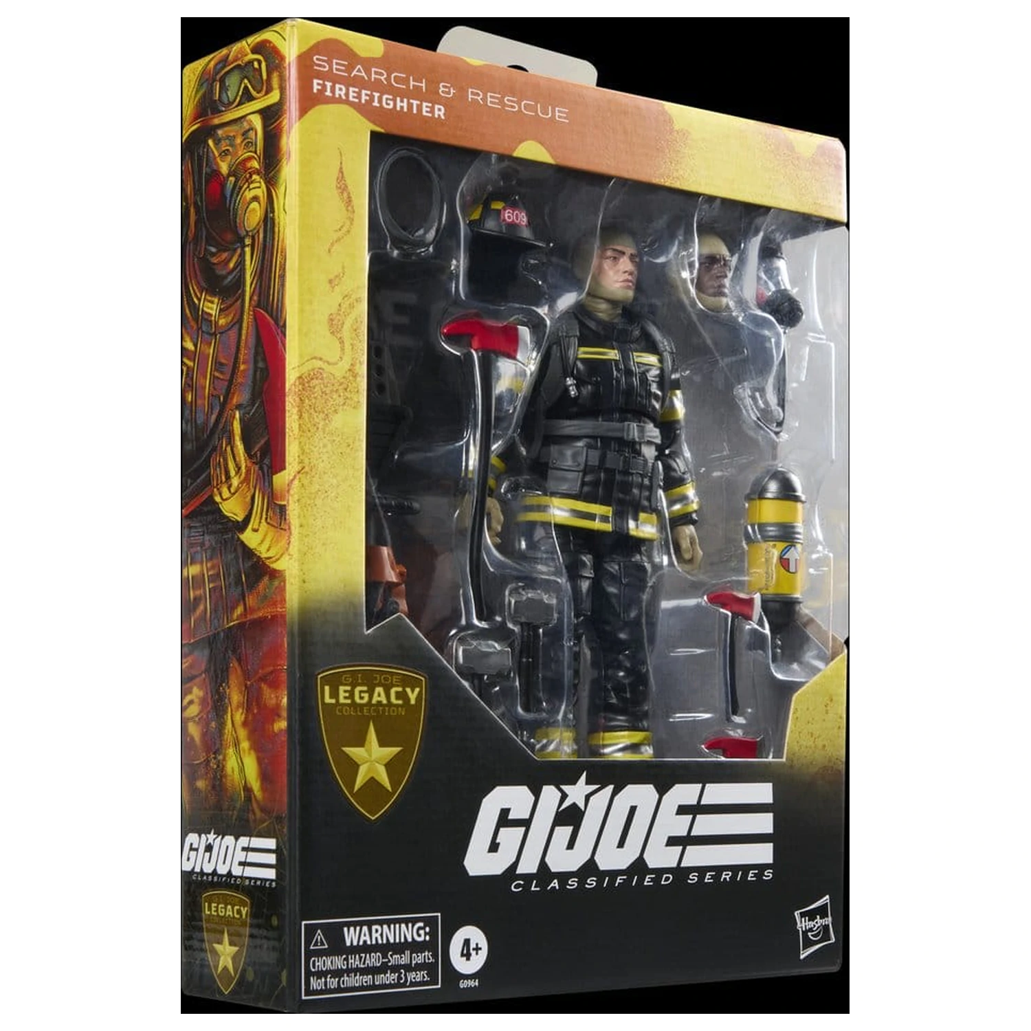 G.I. Joe Classified Series Legacy Collection akčná figúrka Search & Rescue Firefighter 15 cm produktová fotografia