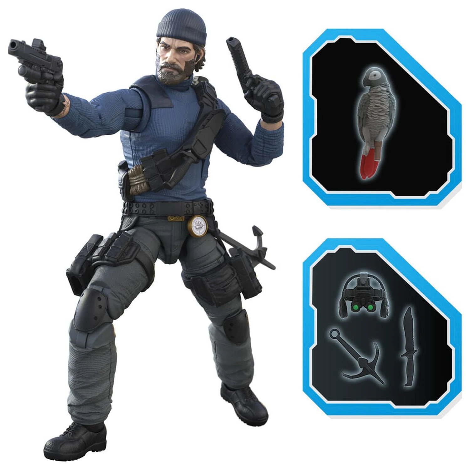 G.I. Joe Classified Series Shipwreck & Althea figúrka 15cm produktová fotografia