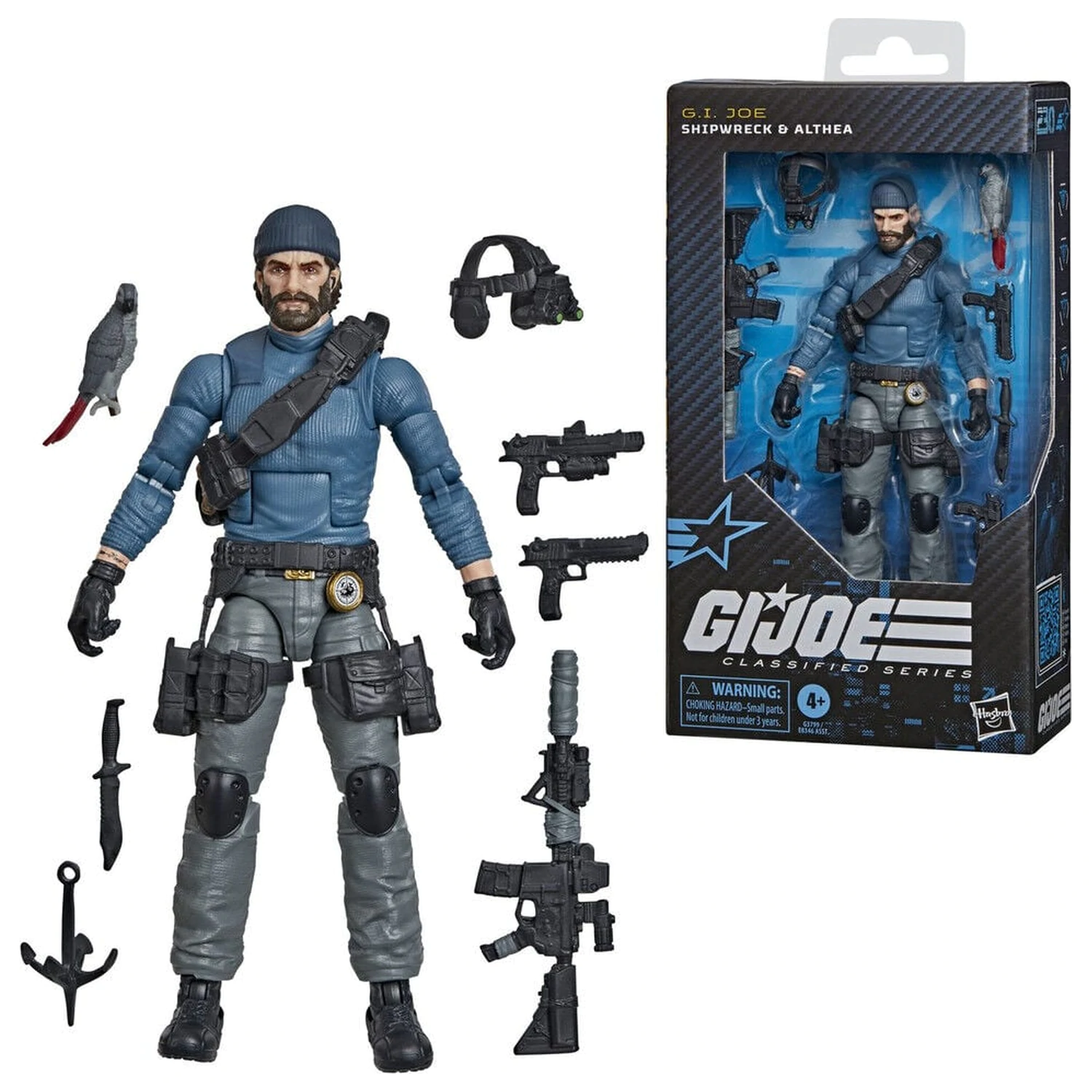 G.I. Joe Classified Series Shipwreck & Althea figúrka 15cm produktová fotografia