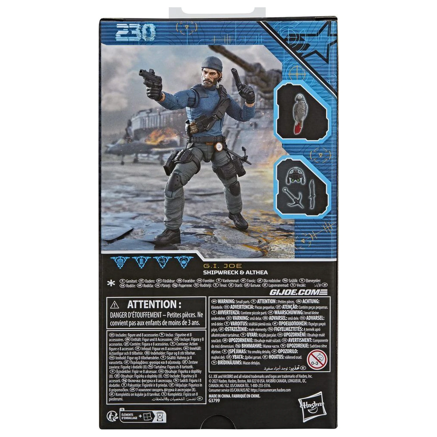 G.I. Joe Classified Series Shipwreck & Althea figúrka 15cm produktová fotografia