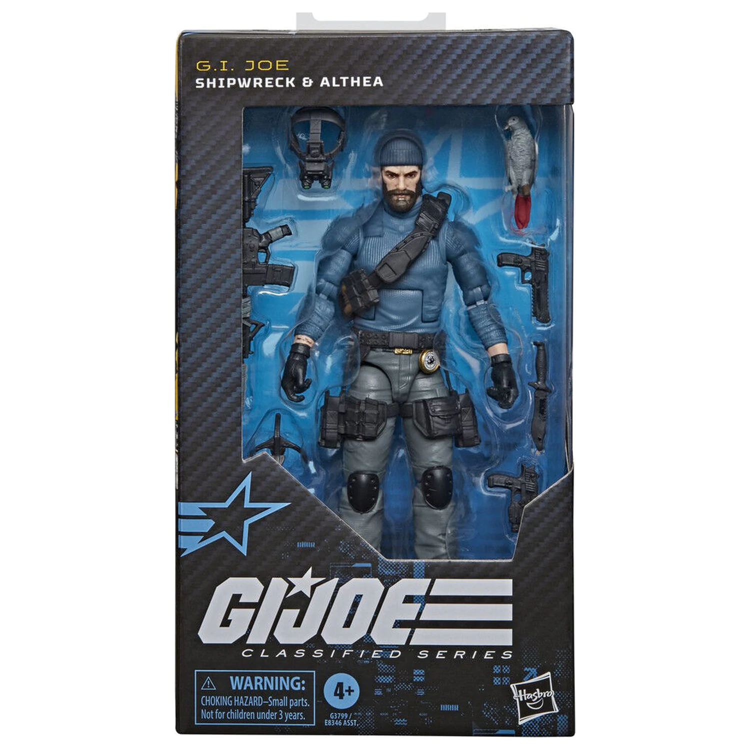 G.I. Joe Classified Series Shipwreck & Althea figúrka 15cm produktová fotografia