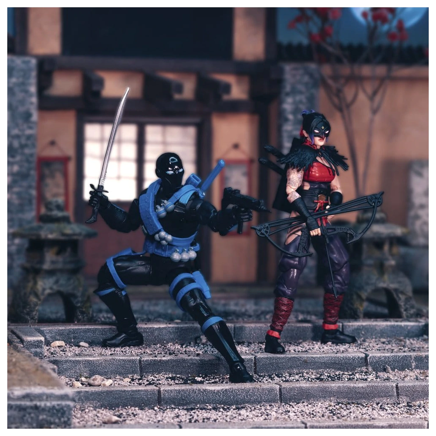 G.I. Joe Classified Series Akčná figúrka 2-balenie Snake Eyes & Kim "Jinx" Arashikage 15 cm produktová fotografia