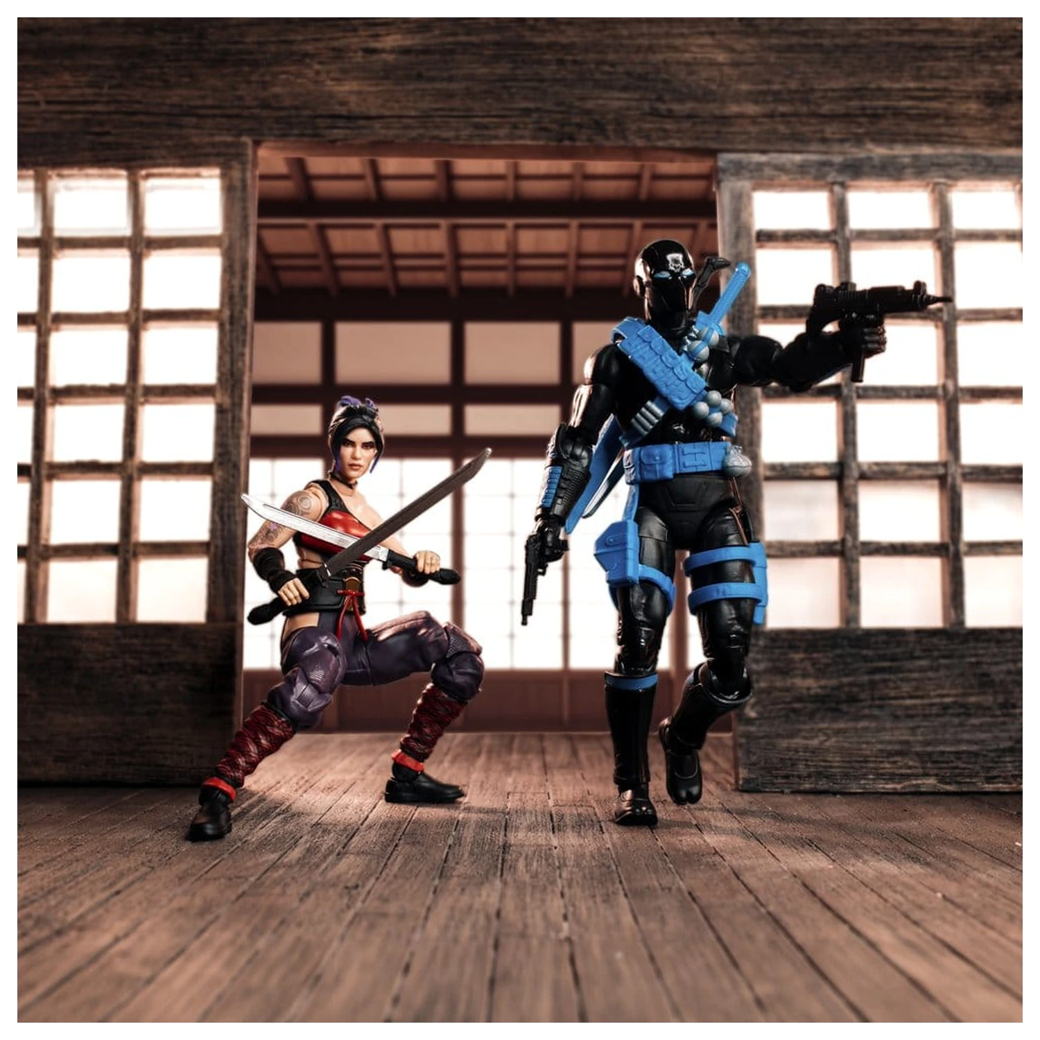 G.I. Joe Classified Series Akčná figúrka 2-balenie Snake Eyes & Kim "Jinx" Arashikage 15 cm produktová fotografia