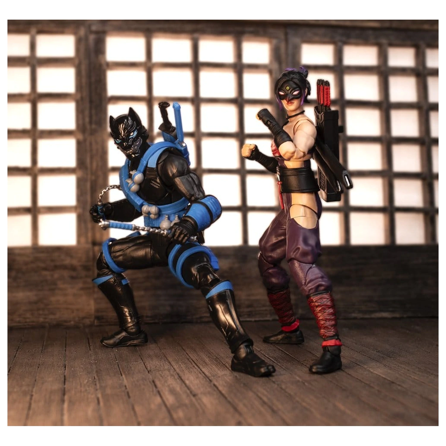 G.I. Joe Classified Series Akčná figúrka 2-balenie Snake Eyes & Kim "Jinx" Arashikage 15 cm produktová fotografia
