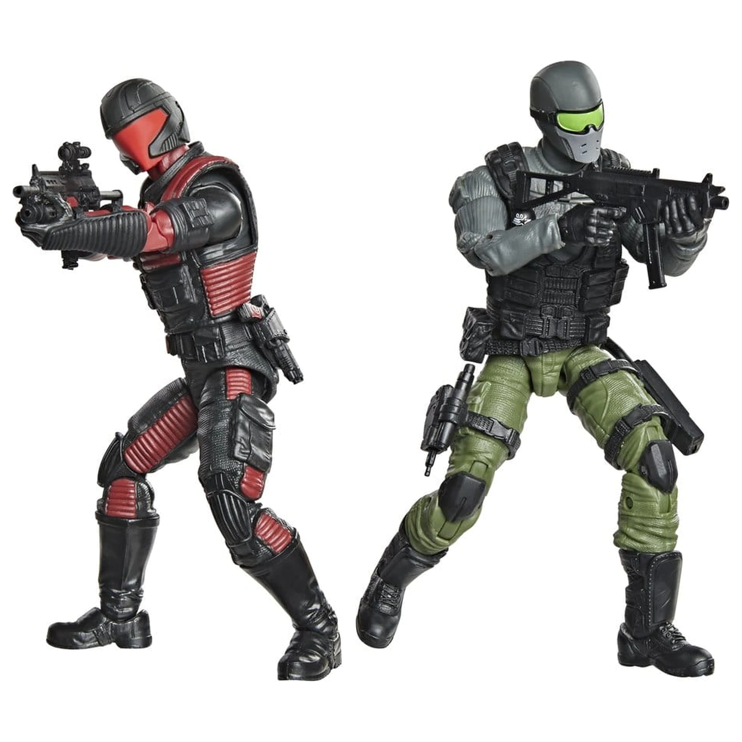 G.I. Joe Classified Series Akčná figúrka a súprava vozidiel Snake Eyes & Varmint ATV vs. Stealth Viper & Cobra Stealth Flight Pod (Trubble Bubble) 15 cm produktová fotografia
