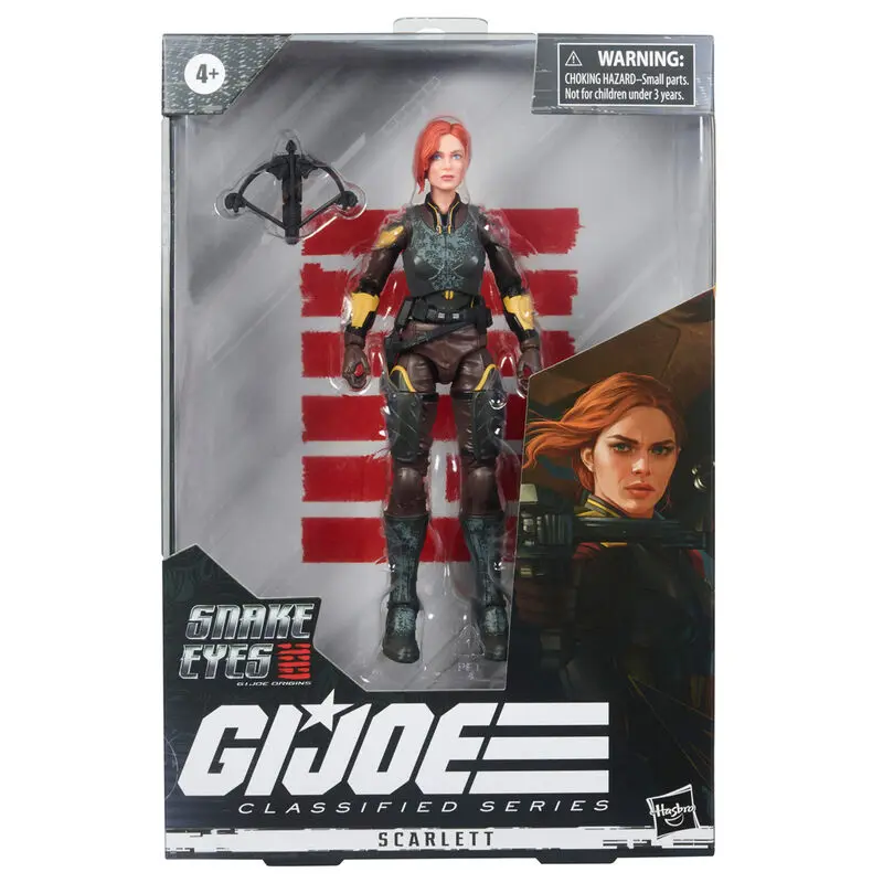 G.I. Joe Classified Series - Snake Eyes: G.I. Joe Origins Scarlett 20 cm figurka termékfotó