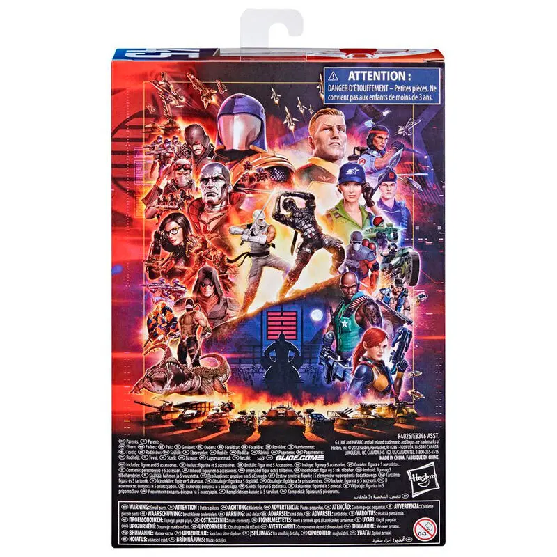 G.I. Joe Classified Series Akčná figúrka 2023 Xamot Paoli 15 cm produktová fotografia