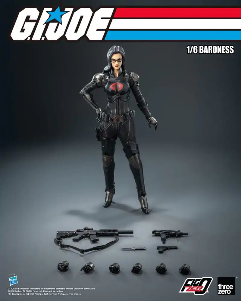 G.I. Joe FigZero Akčná figúrka 1/6 Baroness 30 cm produktová fotografia