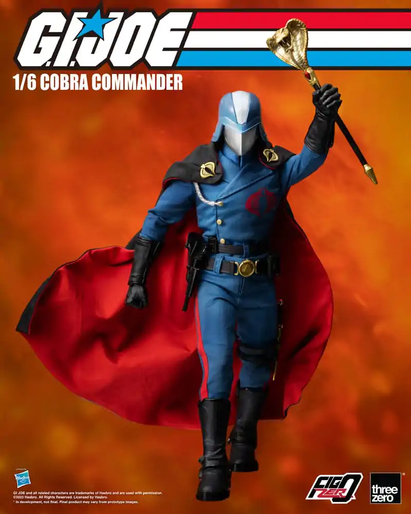 G.I. Joe FigZero Akčná Figúrka 1/6 Cobra Commander 30 cm produktová fotografia