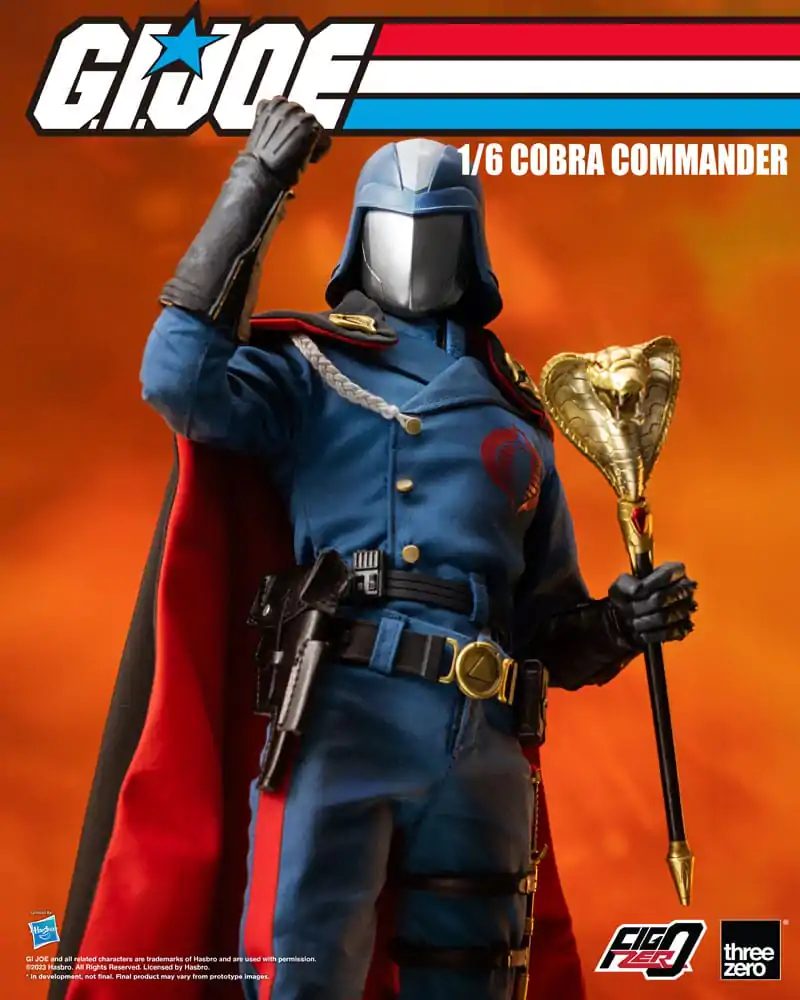G.I. Joe FigZero Akčná Figúrka 1/6 Cobra Commander 30 cm produktová fotografia