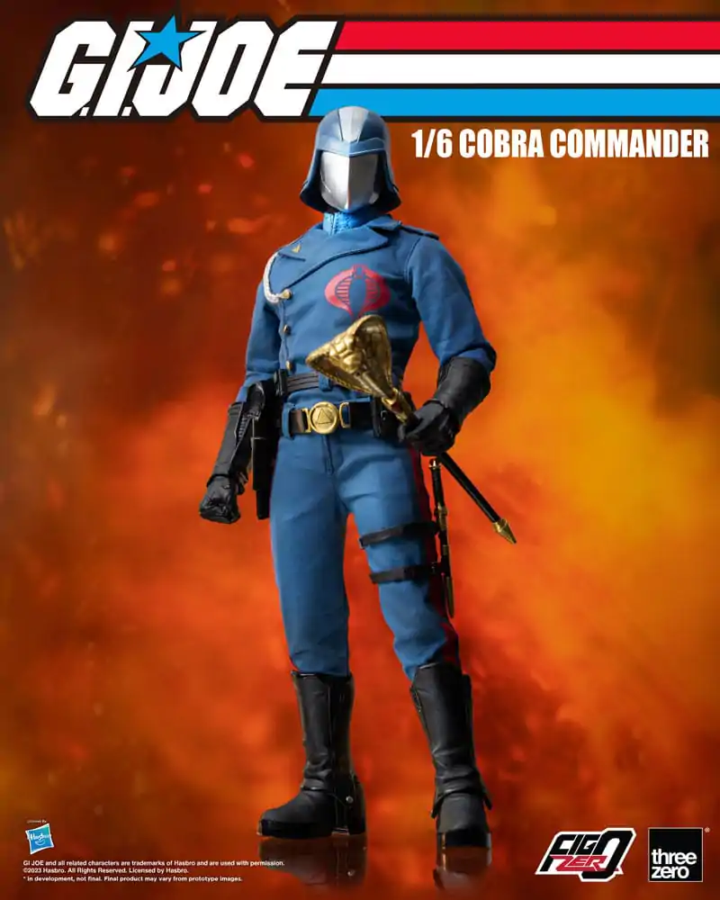 G.I. Joe FigZero Akčná Figúrka 1/6 Cobra Commander 30 cm produktová fotografia