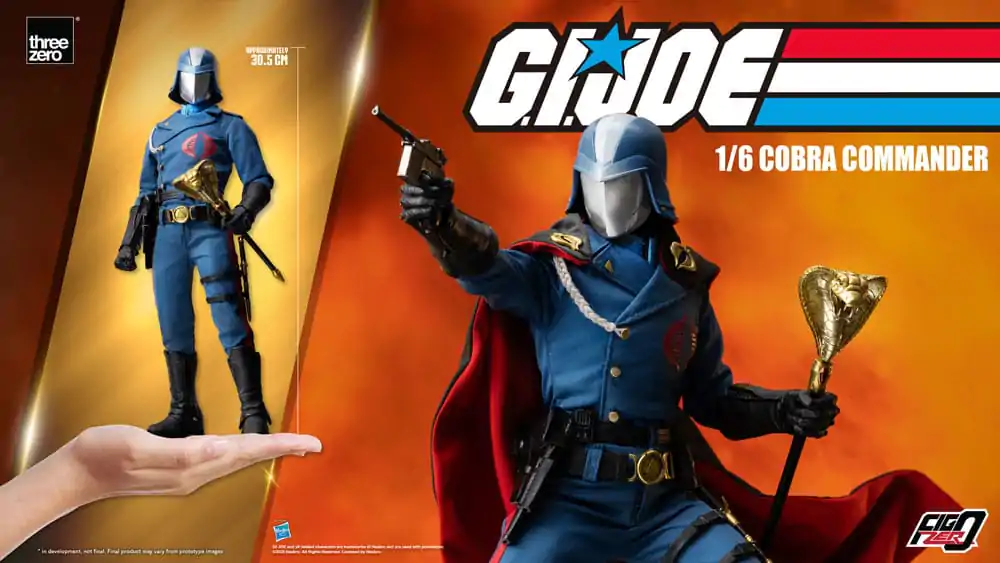 G.I. Joe FigZero Akčná Figúrka 1/6 Cobra Commander 30 cm produktová fotografia