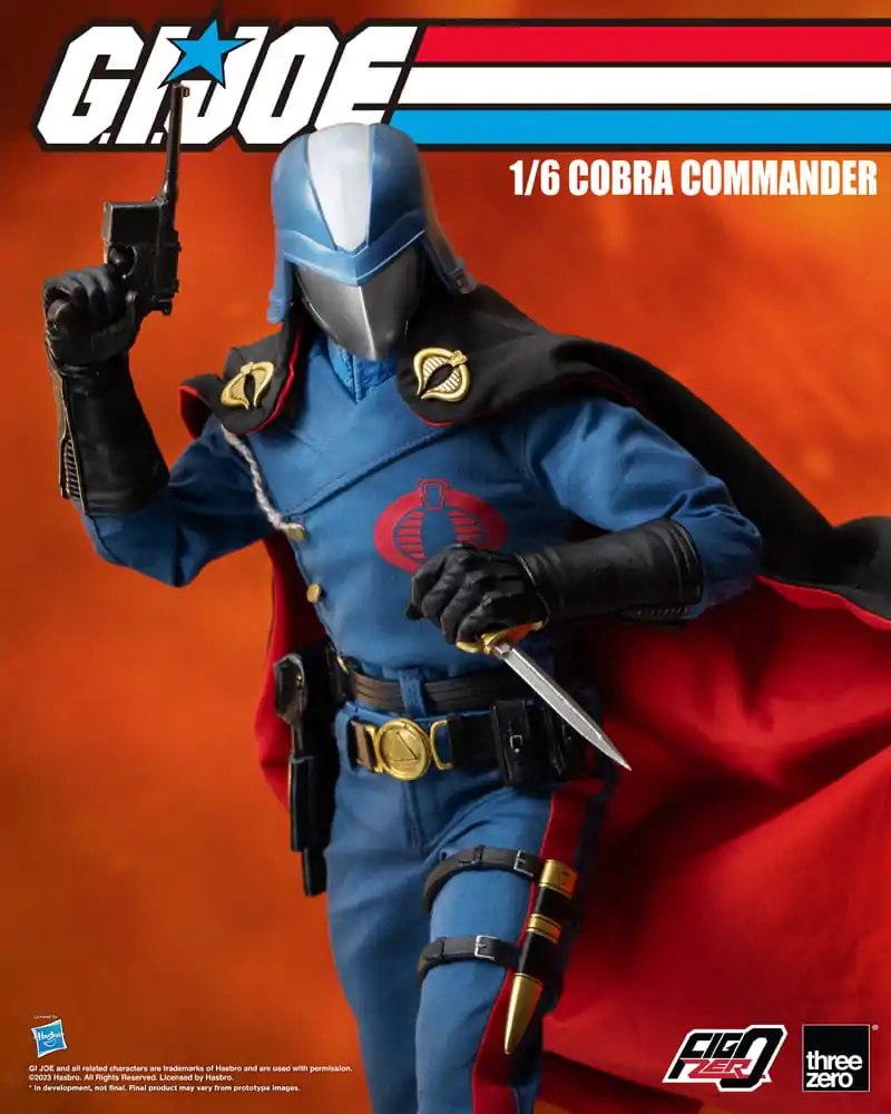 G.I. Joe FigZero Akčná Figúrka 1/6 Cobra Commander 30 cm produktová fotografia