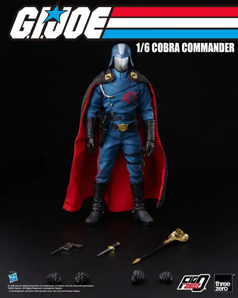 G.I. Joe FigZero Akčná Figúrka 1/6 Cobra Commander 30 cm produktová fotografia
