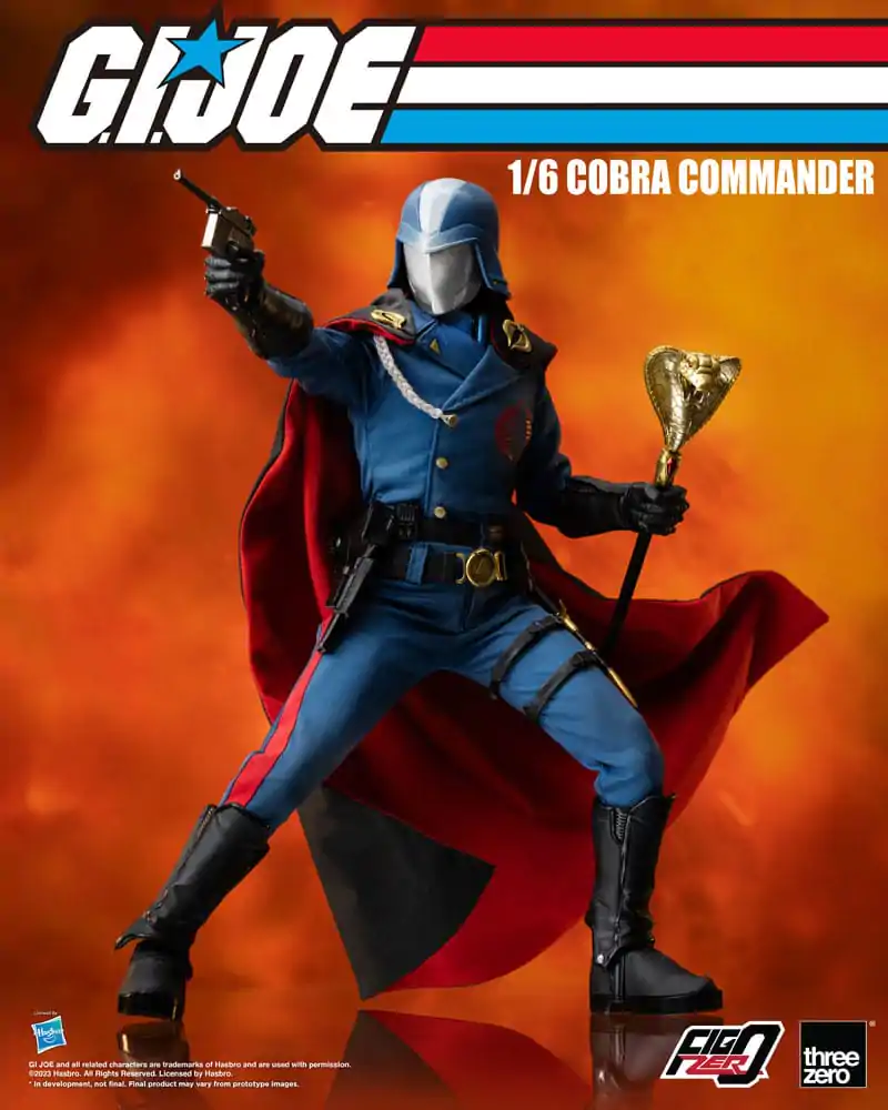 G.I. Joe FigZero Akčná Figúrka 1/6 Cobra Commander 30 cm produktová fotografia