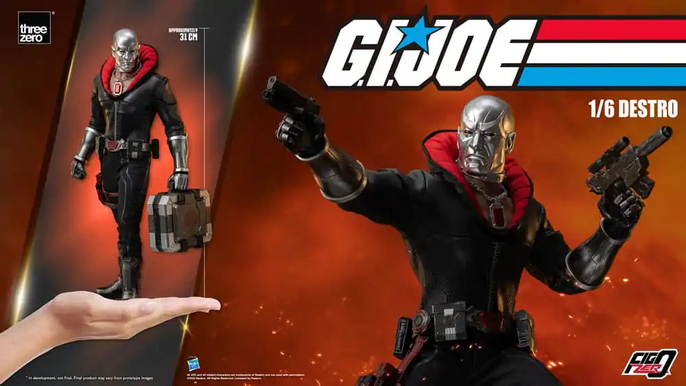 G.I. Joe FigZero akčná figúrka 1/6 Destro 31 cm produktová fotografia