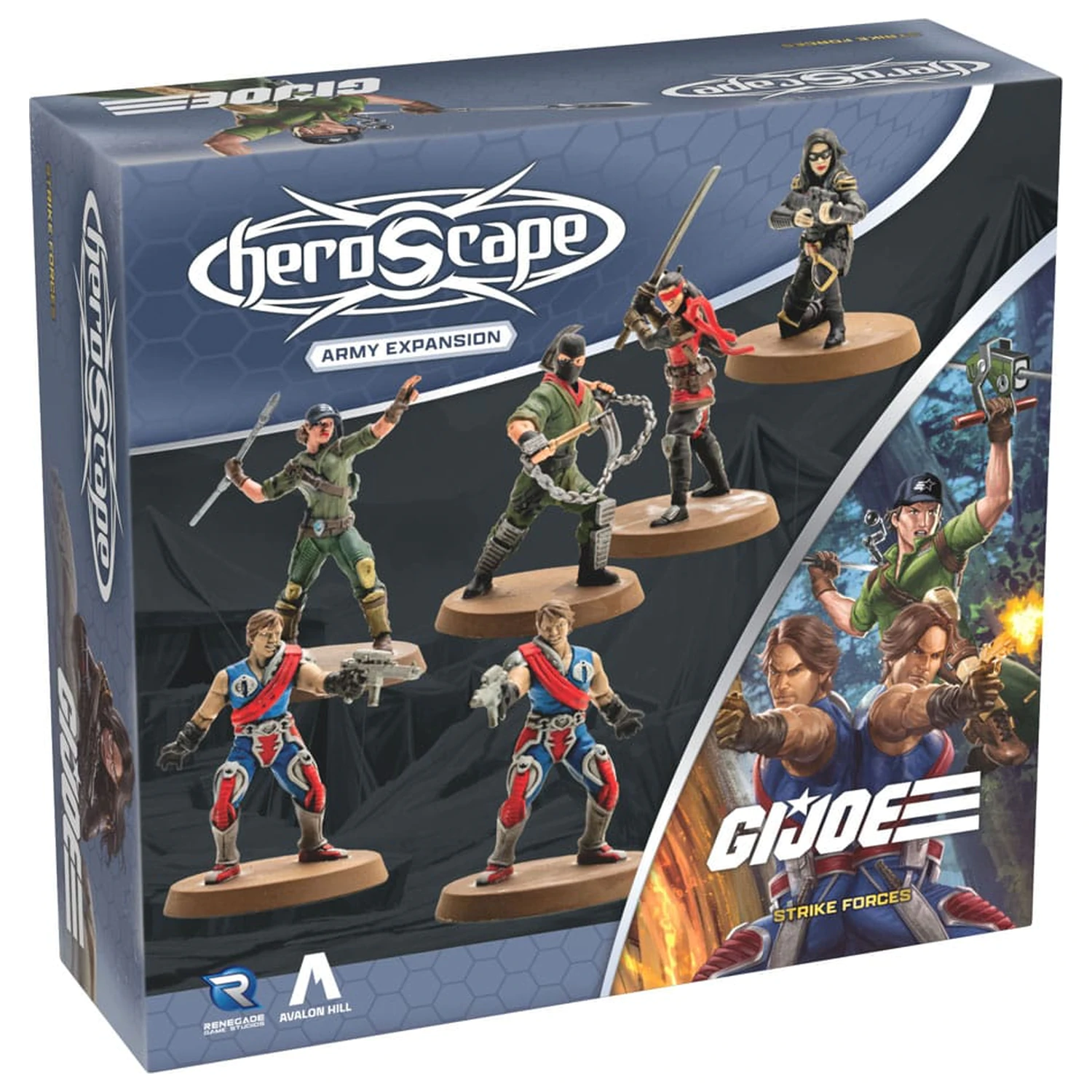 G.I.Joe Heroscape rozšírenie armády Strike Forces anglická verzia produktová fotografia