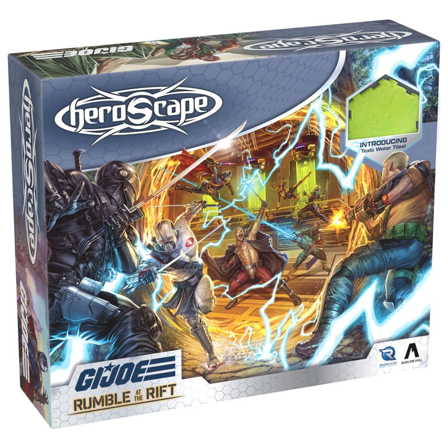 G.I. Joe Heroscape dosková hra Rumble at the Rift Battle Box *Anglická Verzia* produktová fotografia