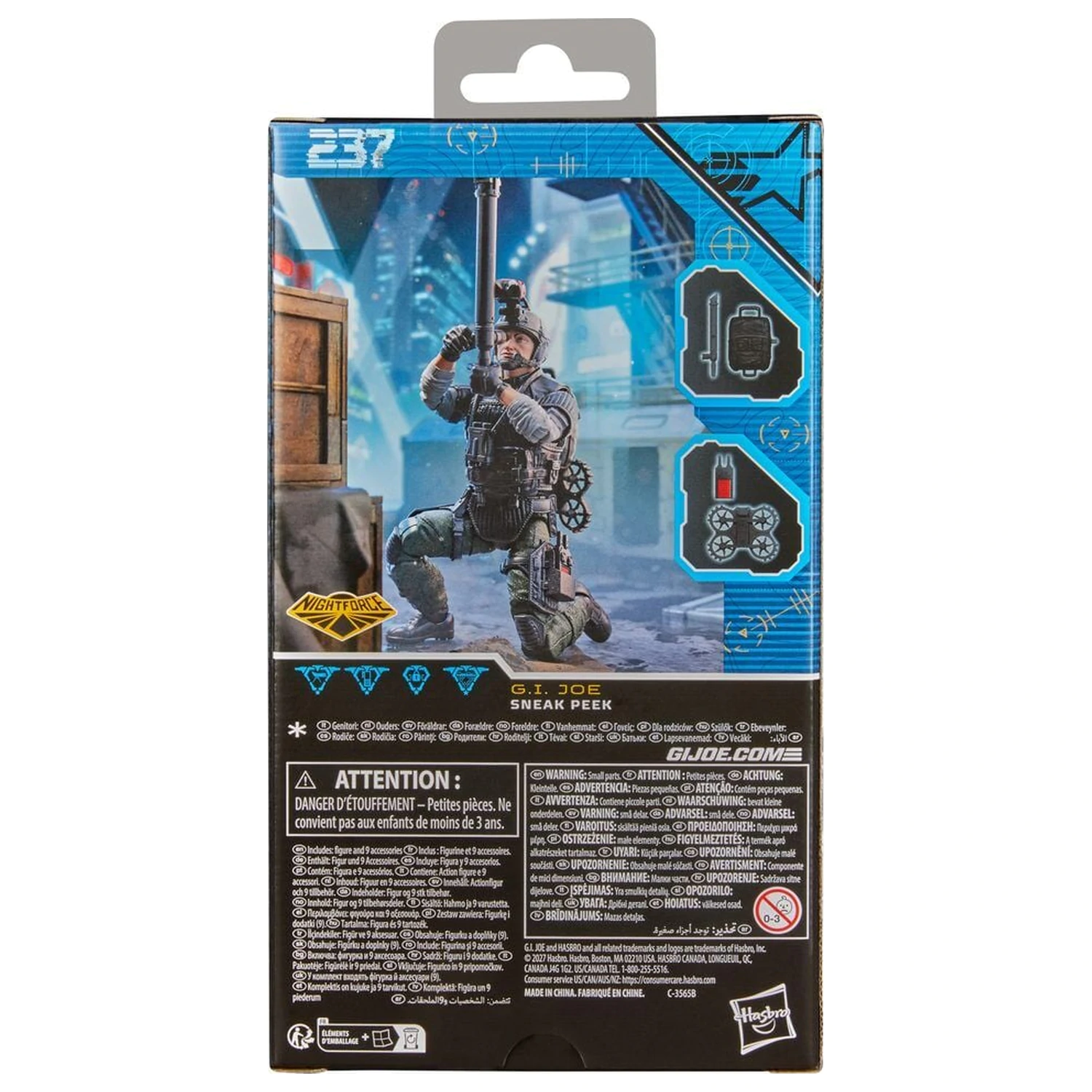G.I. Joe Nightforce Sneak Peek figúrka 15 cm produktová fotografia