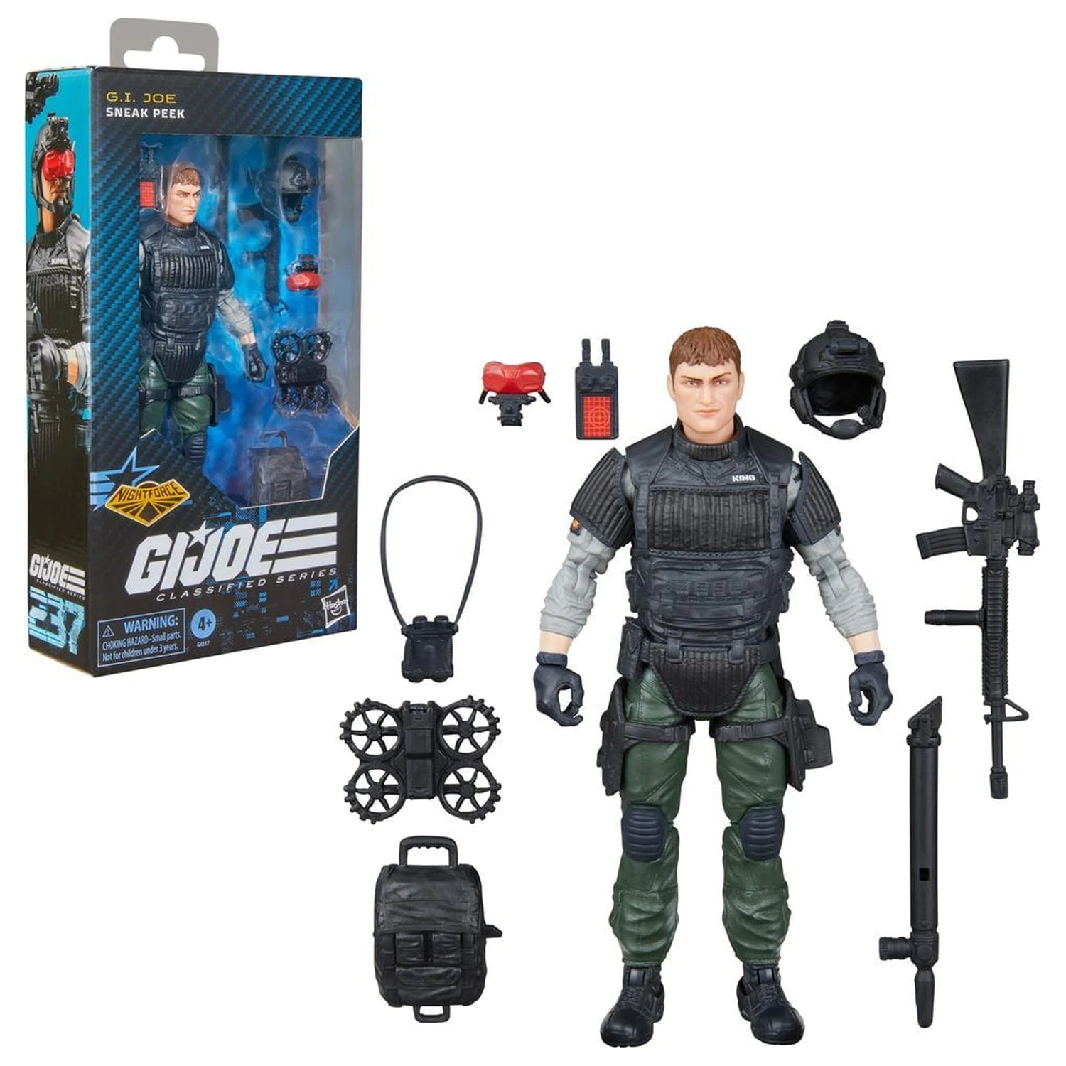 G.I. Joe Nightforce Sneak Peek figúrka 15 cm produktová fotografia