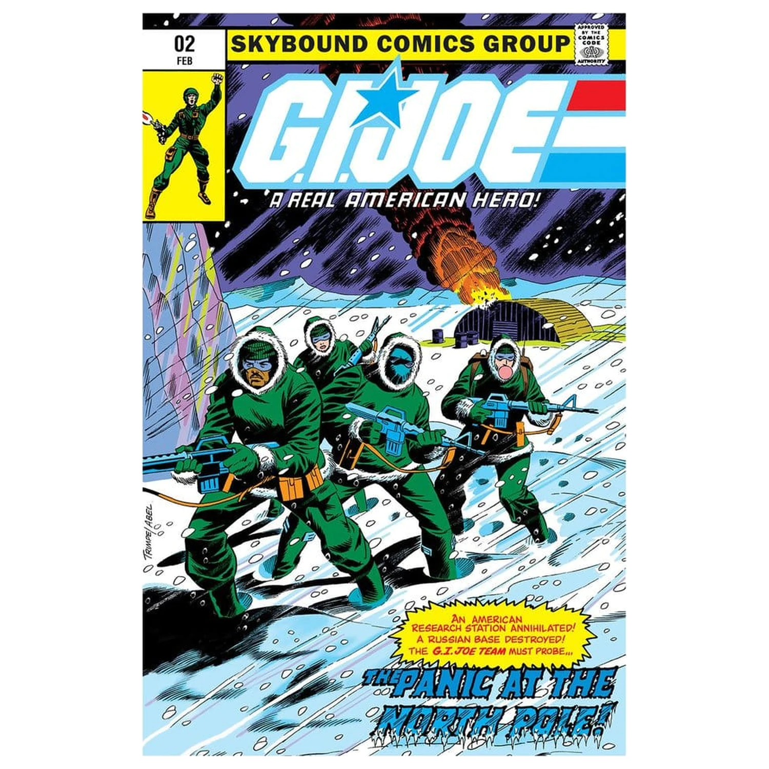 G.I. Joe ReAction+ akčná figúrka Snake Eyes (Skybound Comic Box Series, vydanie #2) produktová fotografia