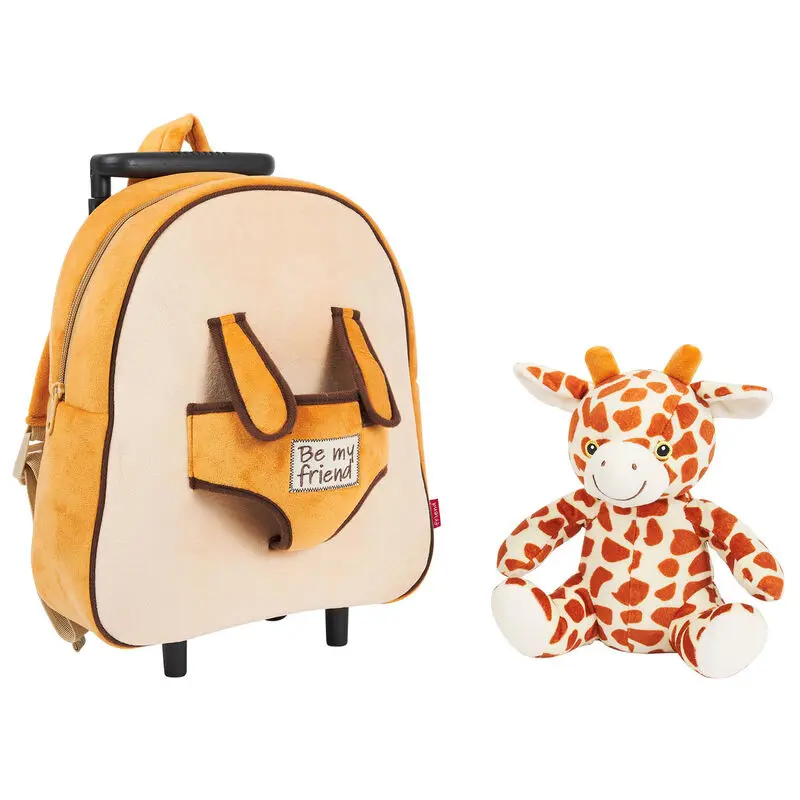 Gabby Giraffe Trolley s plyšovou hračkou 38 cm produktová fotografia
