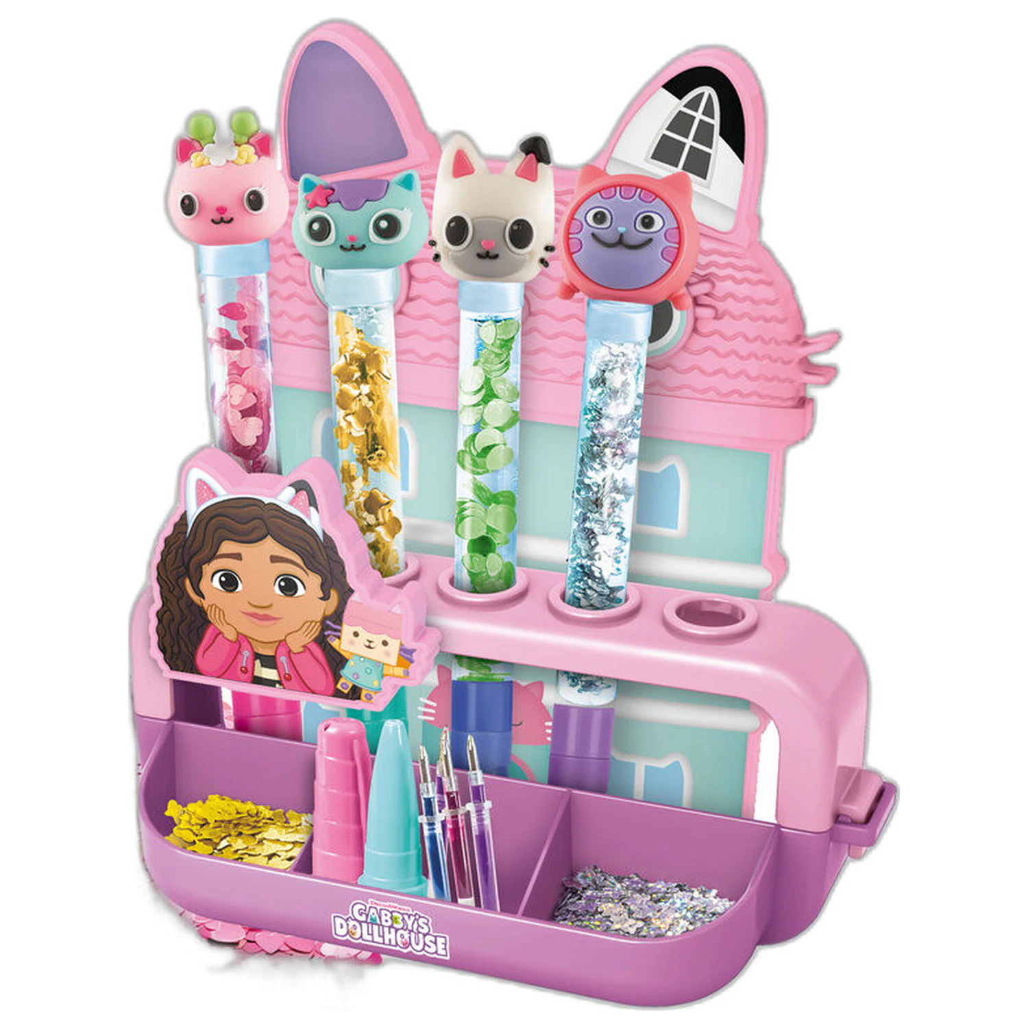 Gabby's Dollhouse Vytvor si svoje perá produktová fotografia