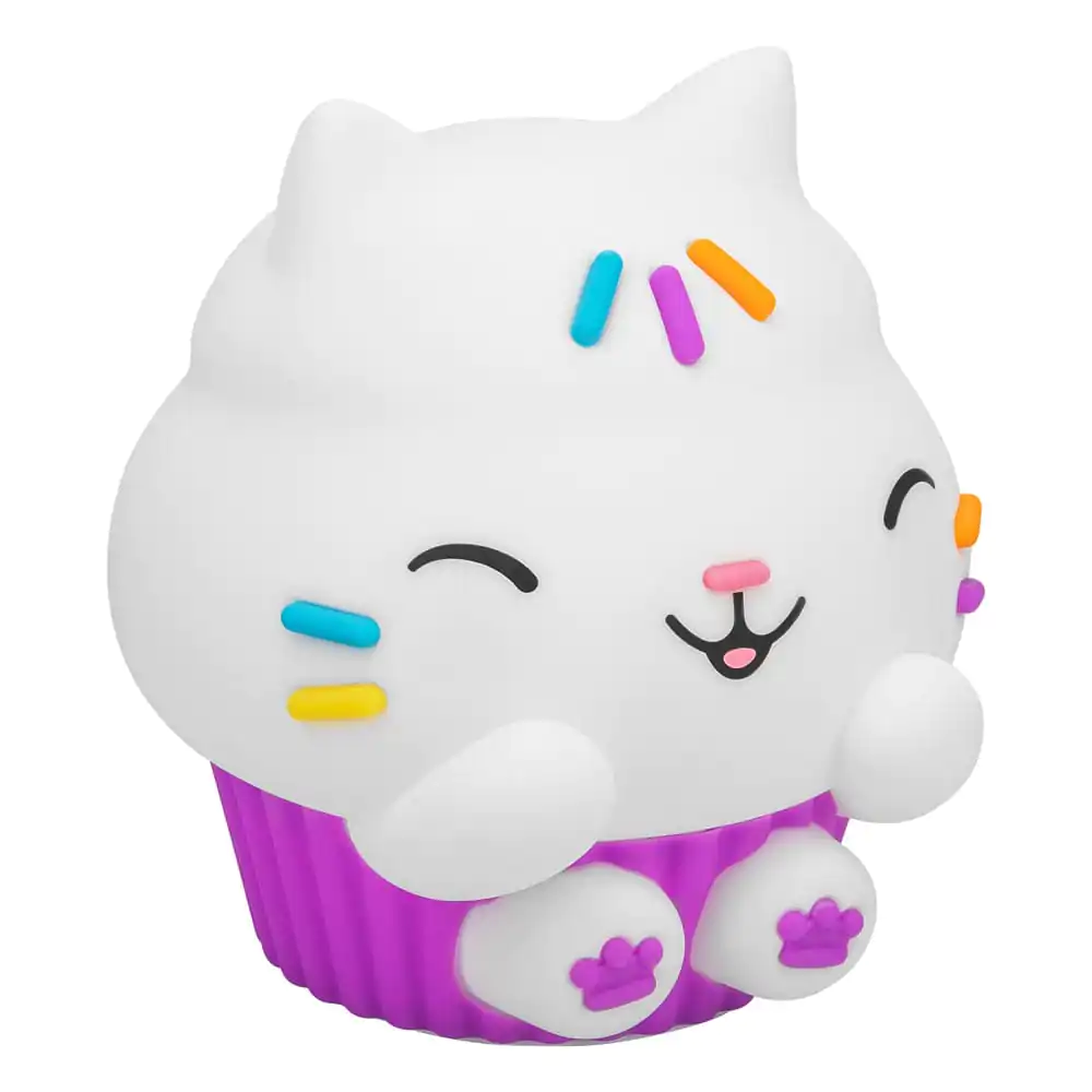 Gabby´s Dollhouse Squishy Glo silikónová lampička Cakey Cat 15 cm produktová fotografia