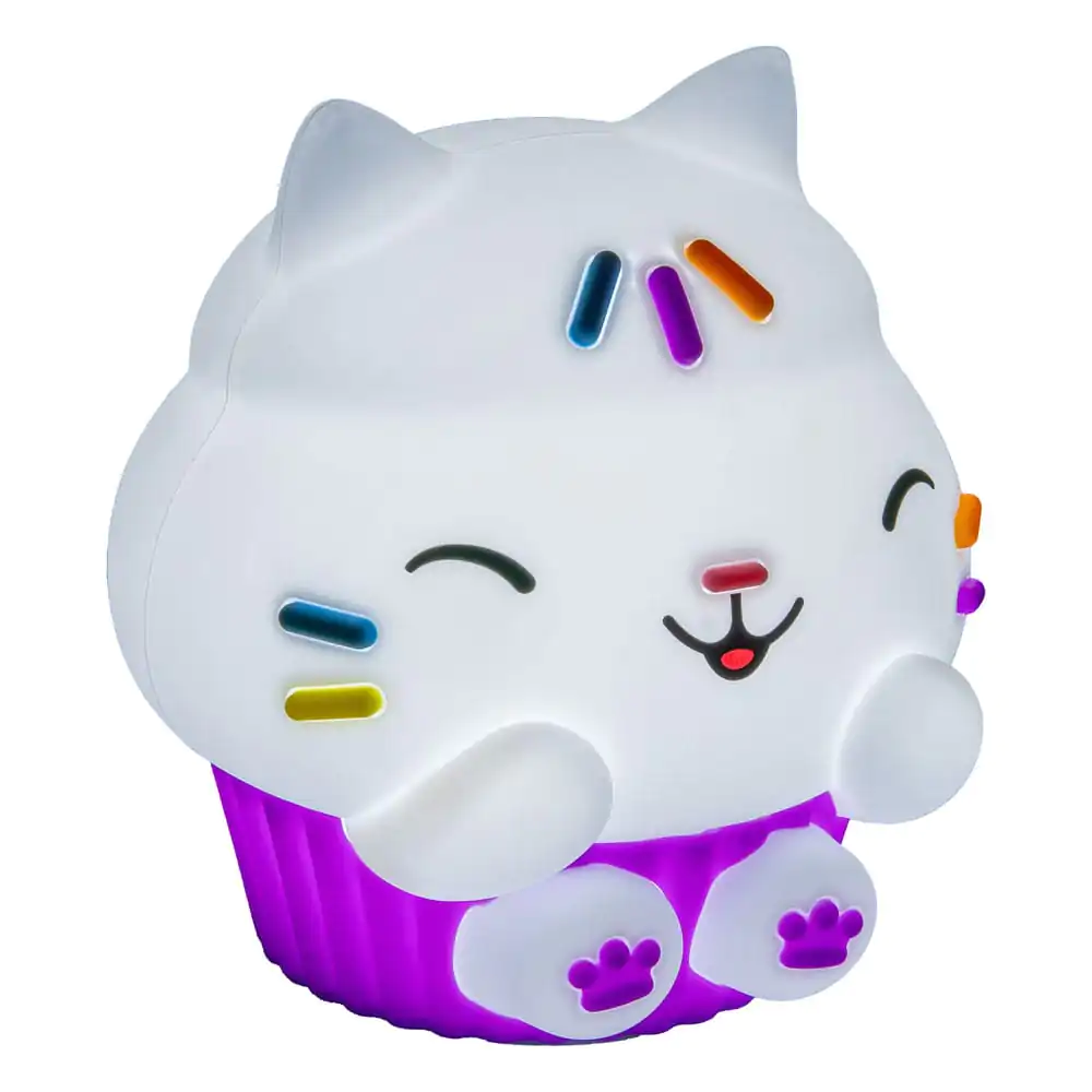 Gabby´s Dollhouse Squishy Glo silikónová lampička Cakey Cat 15 cm produktová fotografia