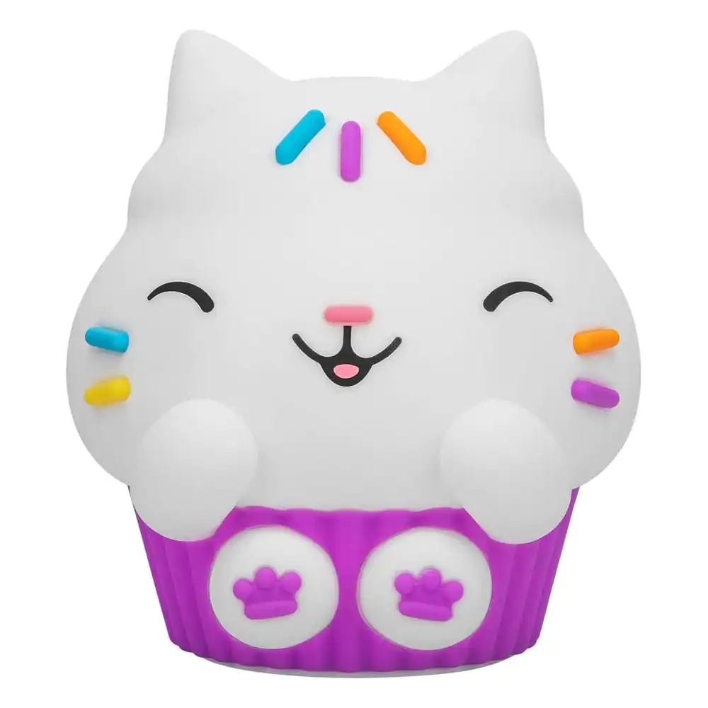 Gabby´s Dollhouse Squishy Glo silikónová lampička Cakey Cat 15 cm produktová fotografia