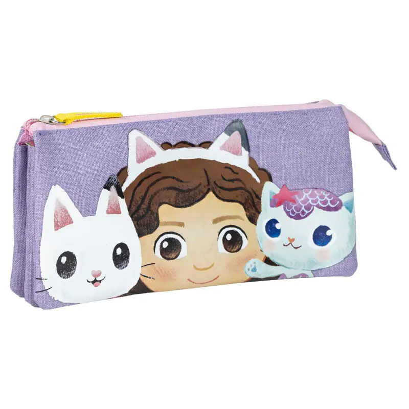 Gabby's Dollhouse triple pencil case termékfotó