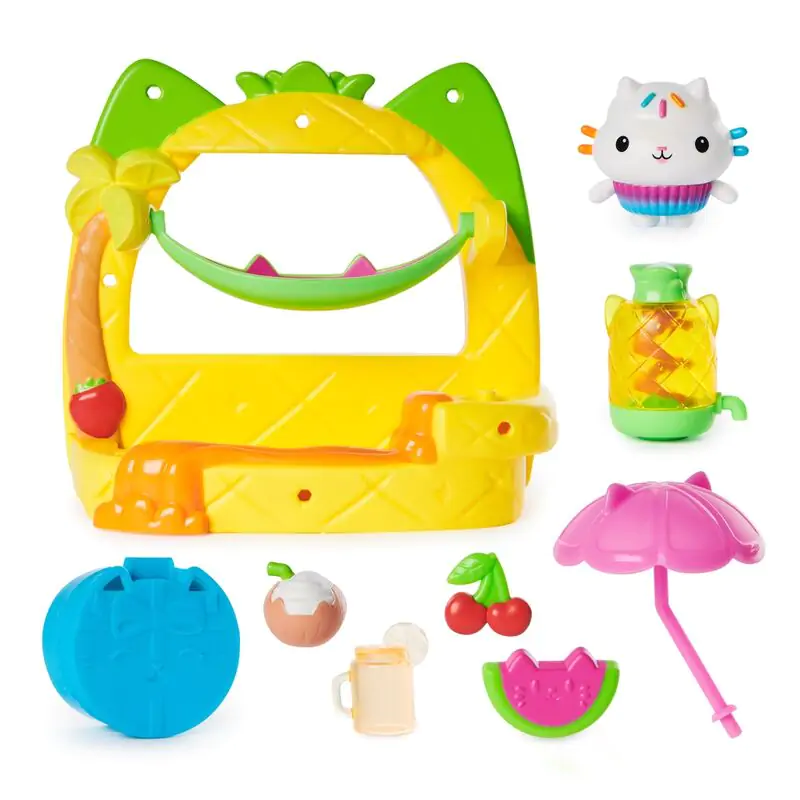 Gabbys Dollouse Cakey Fruit smoothie Party Balcony Playset produktová fotografia