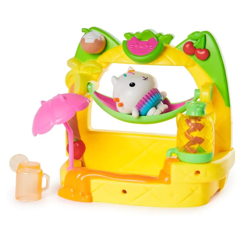Gabbys Dollouse Cakey Fruit smoothie Party Balcony Playset produktová fotografia