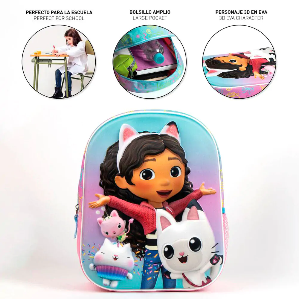 Gabbys Dollhouse 3D ruksak 31cm produktová fotografia