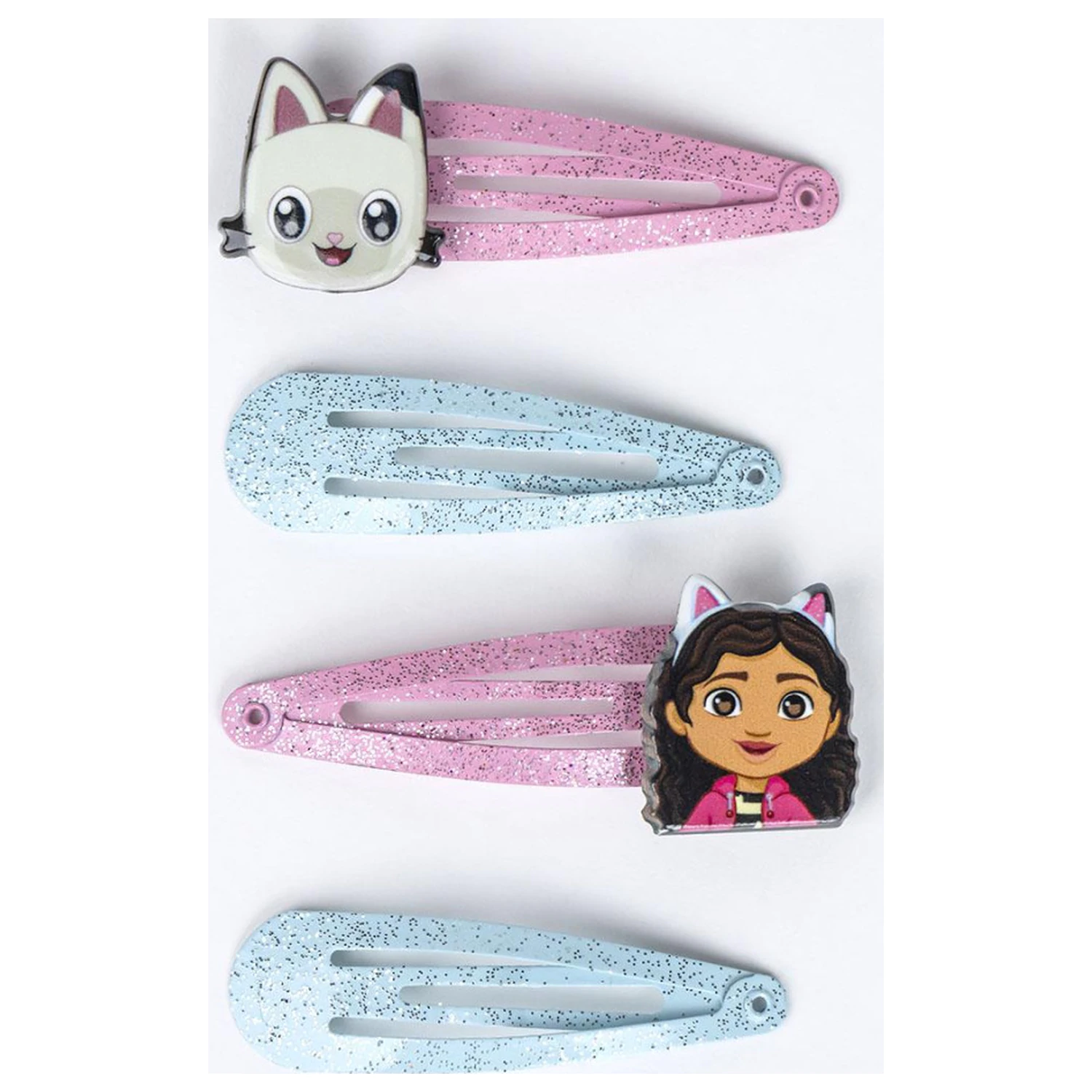 Sada sponiek do vlasov Gabi's Dollhouse Adventures, 4 ks produktová fotografia