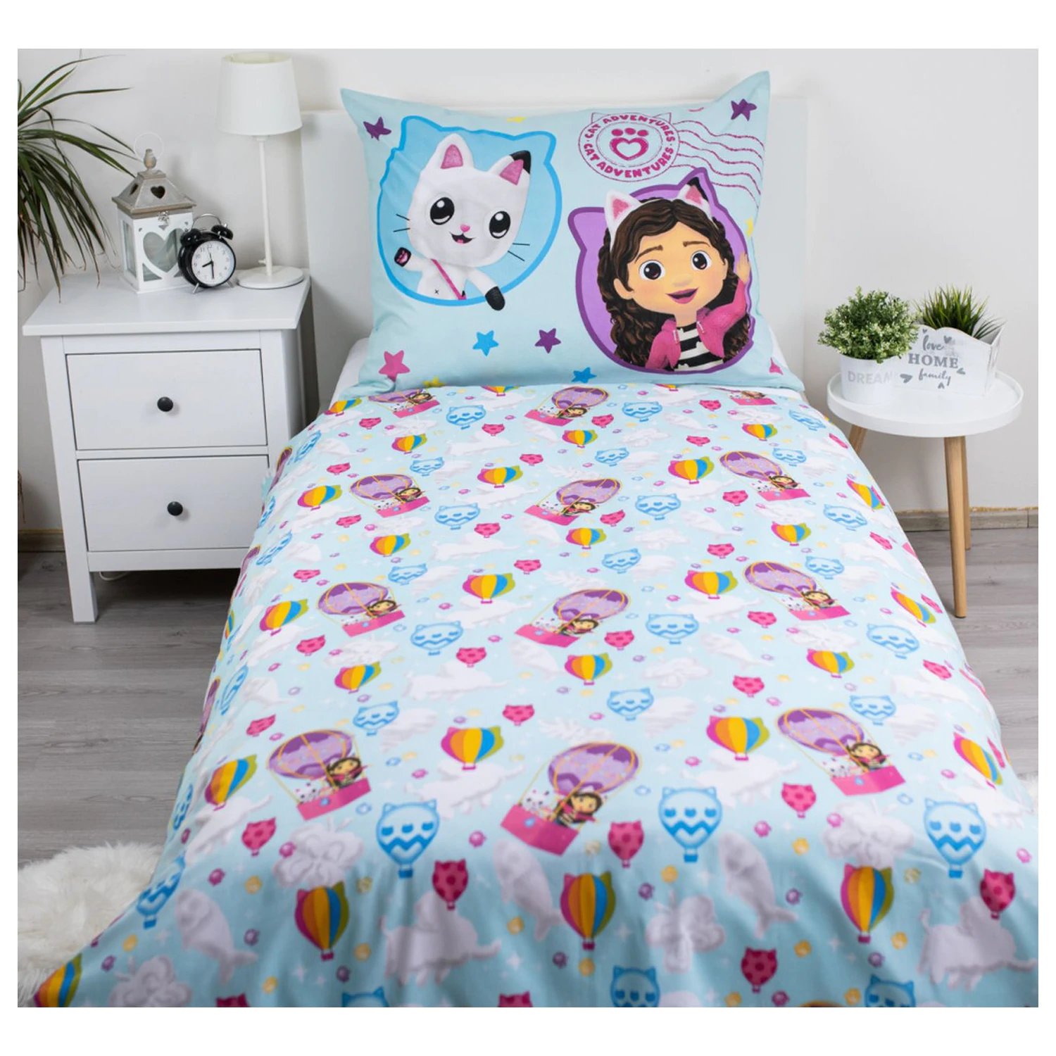 Gabby's Dollhouse Balónová obliečka na perinu produktová fotografia