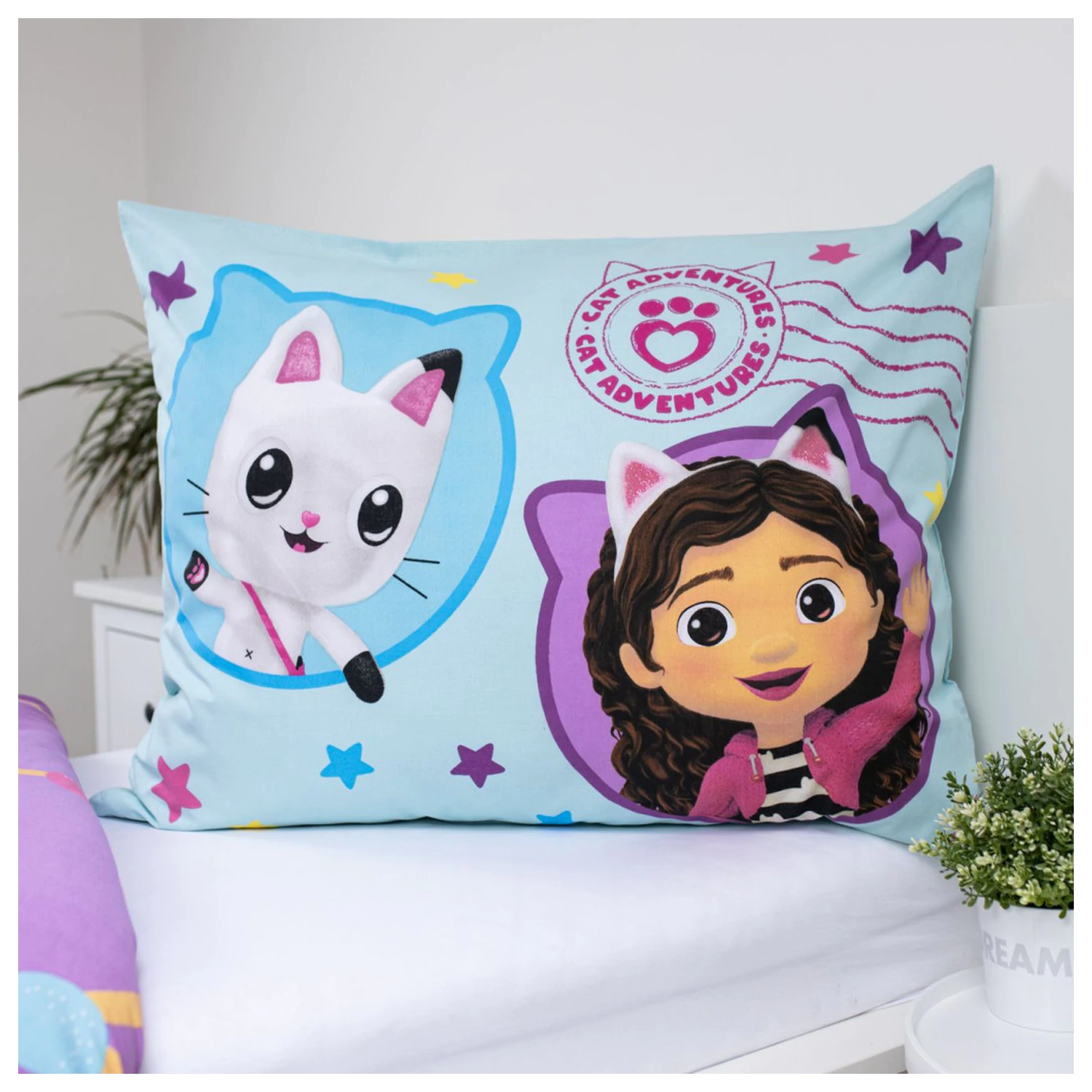 Gabby's Dollhouse Balónová obliečka na perinu produktová fotografia