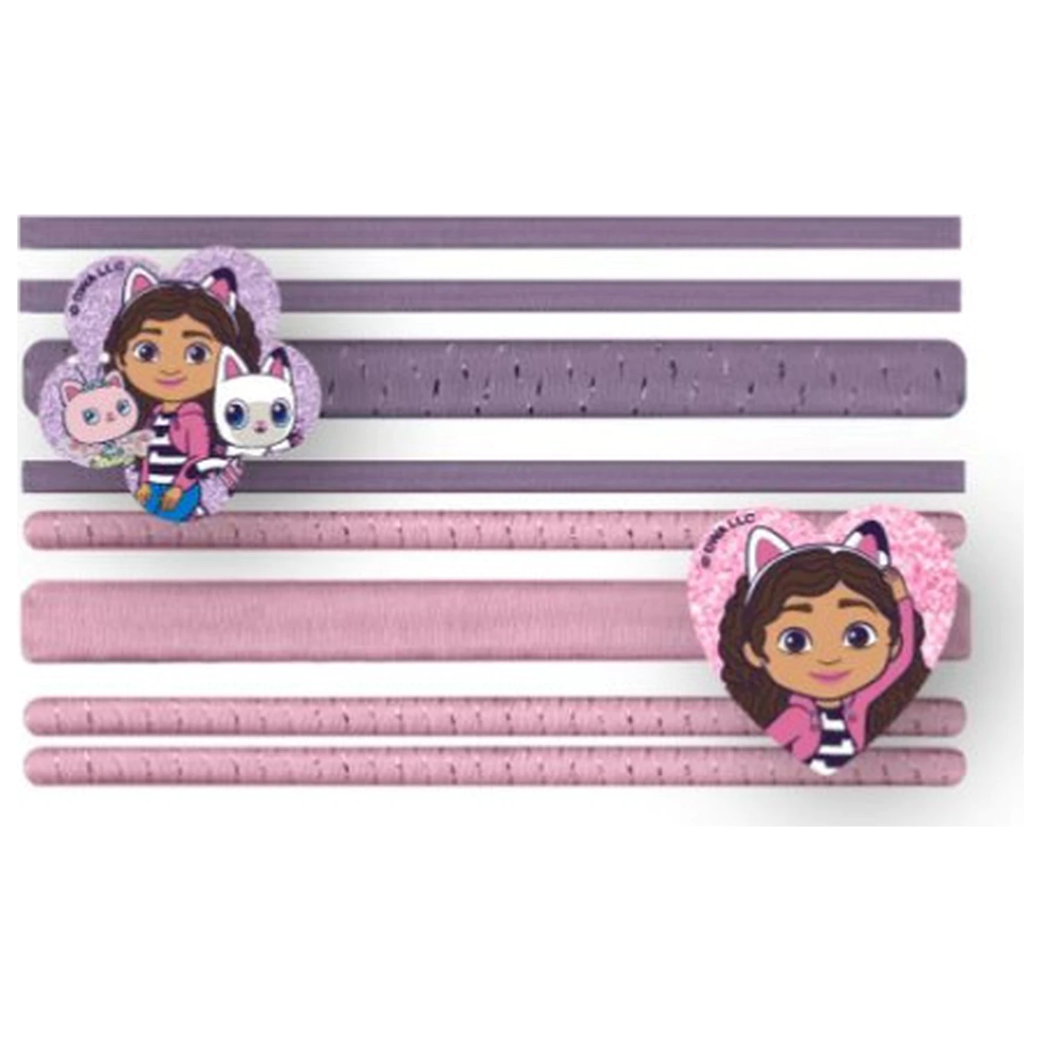 Gabi's Dollhouse Cat Adventures súprava gumičiek do vlasov, 8 ks produktová fotografia