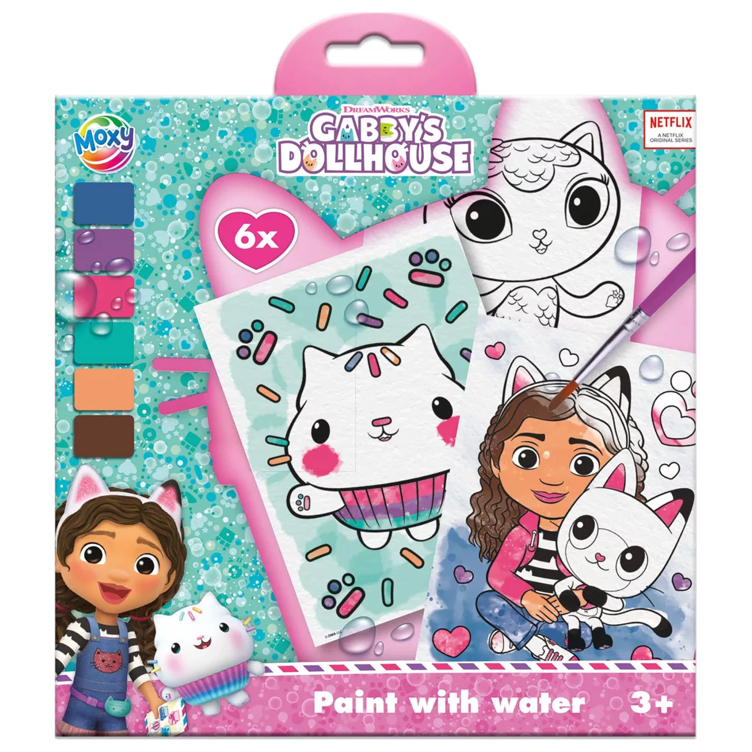 Gabi's Dollhouse Gabby Cats Sada na vyfarbovanie produktová fotografia