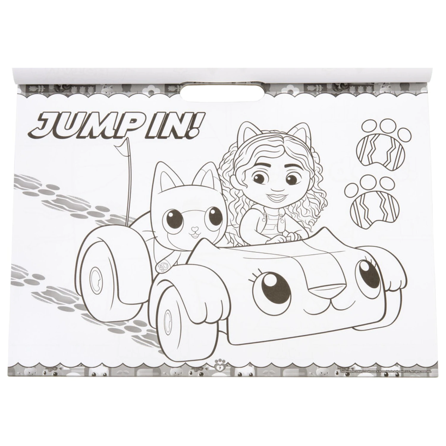 Gabi's Dollhouse Cats Omalovánky a aktivitní set produktová fotografia