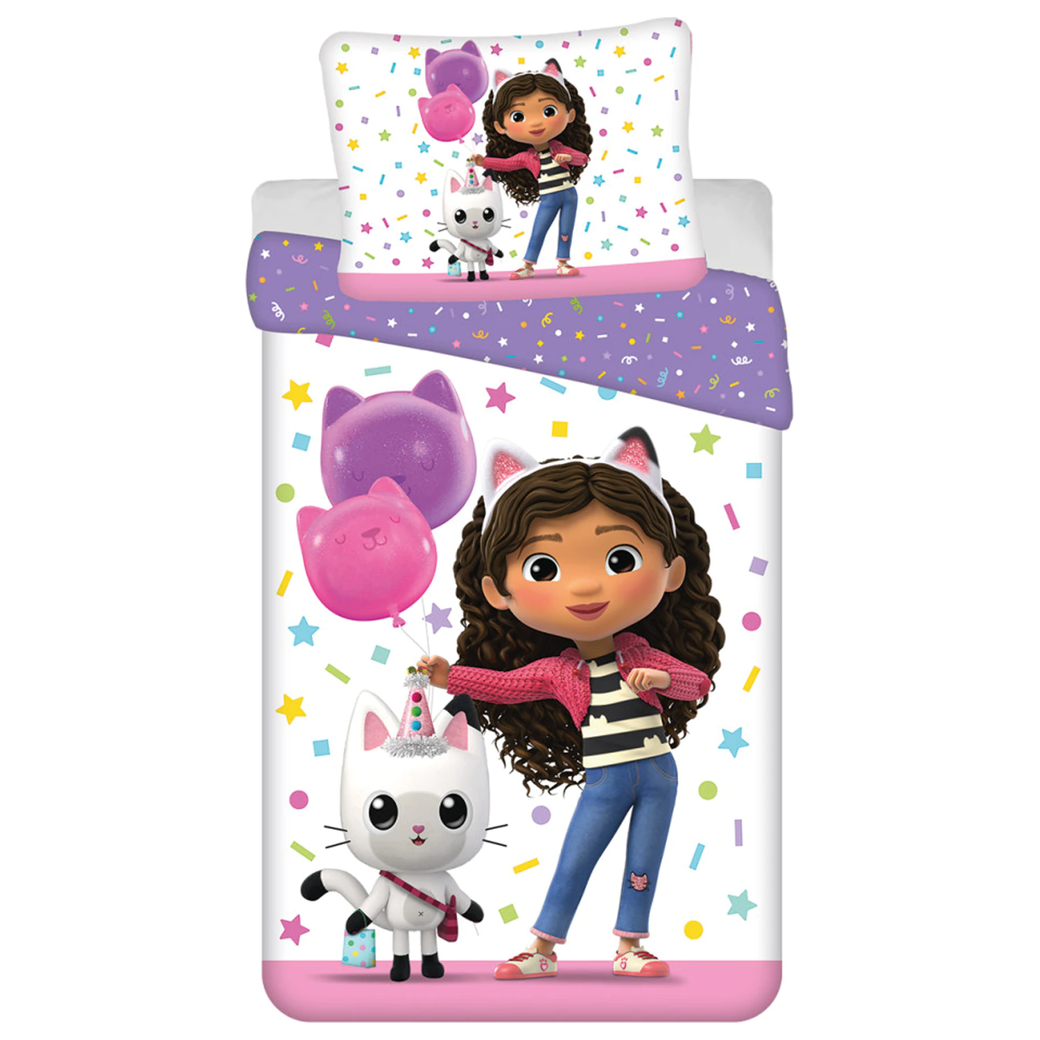 Gabi's Dollhouse Confetti obliečka na perinu produktová fotografia