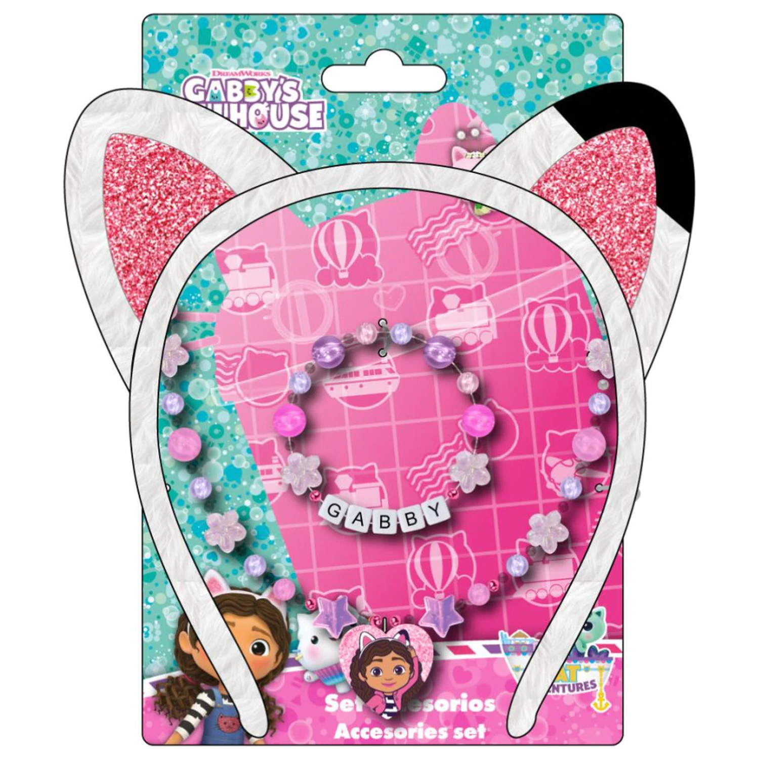 Gabi's Dollhouse súprava kvetinových šperkov a čeleniek produktová fotografia