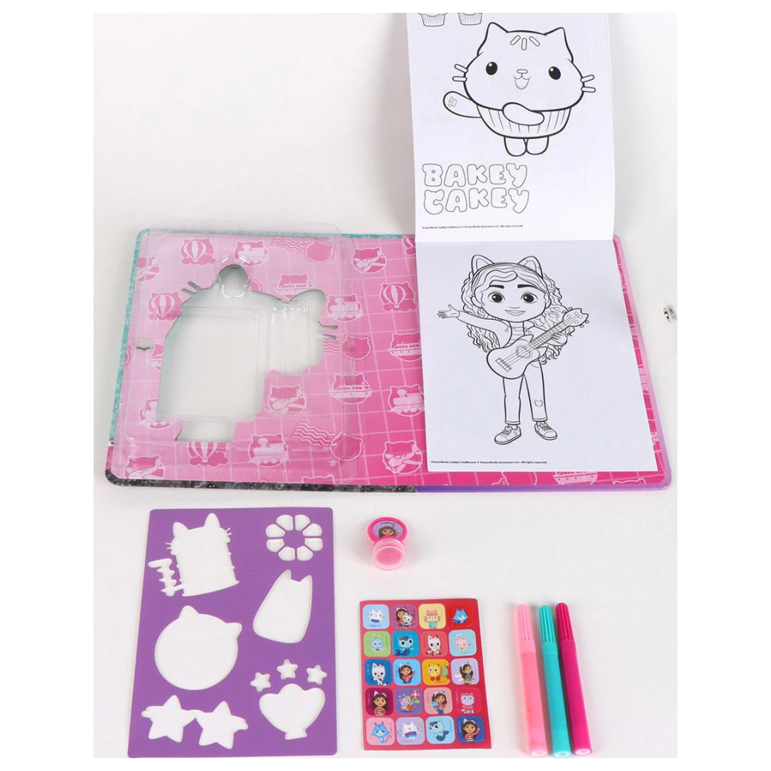 Gabi's Dollhouse Vtipné Omaľovánky Súprava s predlohou produktová fotografia