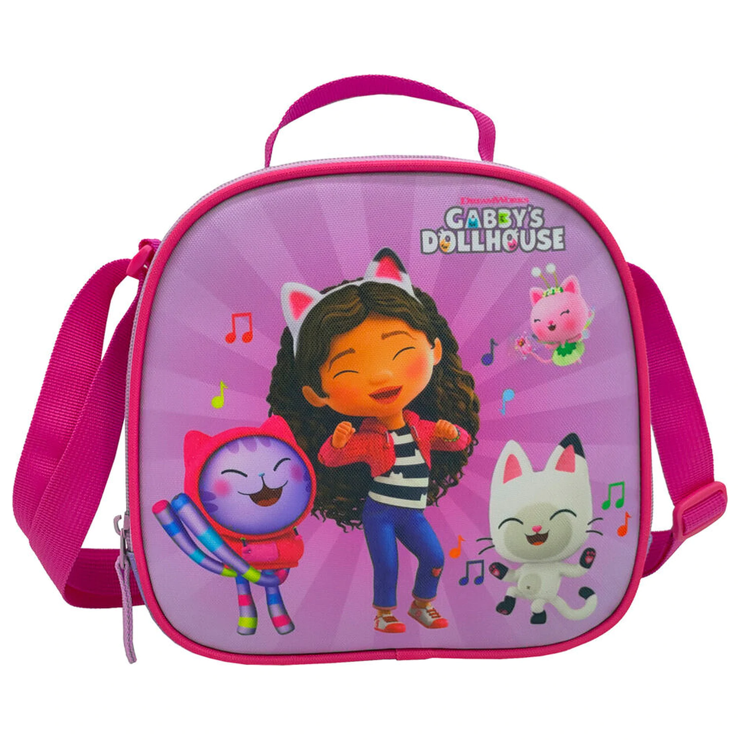 Gabbys Dollhouse Vozík + peračník + súprava obedovej tašky produktová fotografia