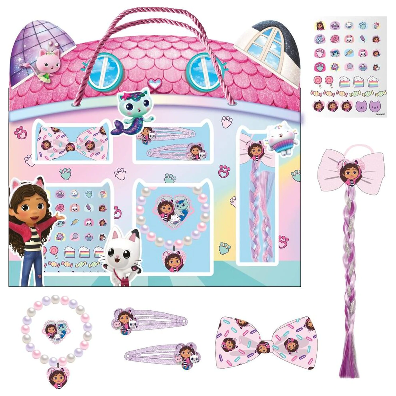 Gabbys Dollhouse kozmetický box set produktová fotografia