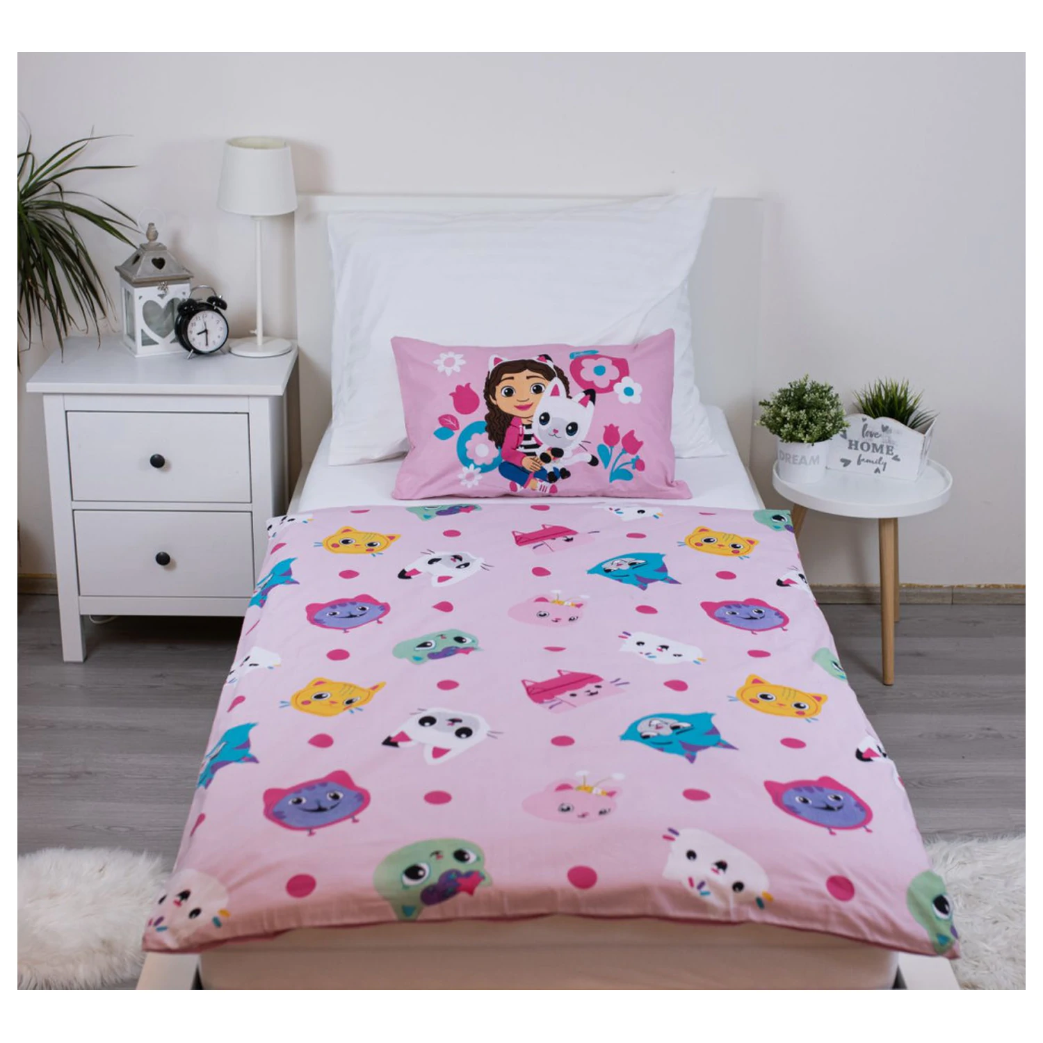 Gabi's Dollhouse Hey kid, obliečka na perinu do škôlky produktová fotografia